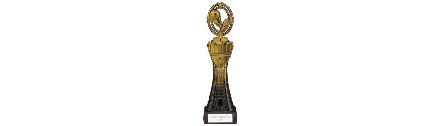 FUSION MAVERICK FOOTBALL RESIN TROPHY - 4 SIZES - 23CM - 31.5CM FUSION MAVERICK FOOTBALL RESIN TROPHY - 4 SIZES - 23CM - 31.5CM